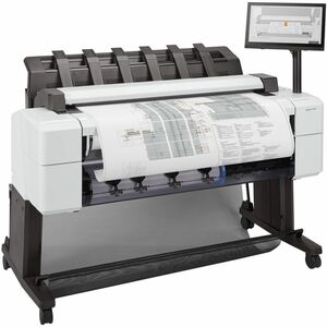 HP Designjet T2600dr PostScript Inkjet Large Format Printer - Includes Printer, Scanner, Copier - 914.40 mm (36") Print Wi