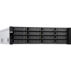 QNAP Enterprise ZFS NAS ES1686DC-2142IT-128G 16 x Total Bays SAN/NAS Storage System - 4 GB Flash Memory Capacity - Intel X