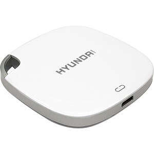 HYUNDAI 500GB EXTERNAL SSD USB 3.1 TYPE-C - 5 YR WARR - WHITE