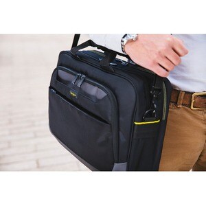 Targus CityGear TCG455GL Carrying Case for 30.5 cm (12") to 35.6 cm (14") Notebook, Tablet, Equipment - Black - Shock Abso