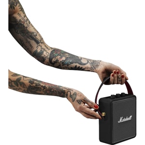 Marshall Stockwell II Portátil Bluetooth Sistema de colunas - 25 W RMS - Preto - 60 Hz para 20 kHz - Bateria recarregável