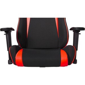 AKRacing Core Series EX-Wide Gaming Chair - For Gaming - Metal, Aluminum, Steel, Polyester, Fabric, Nylon - Red