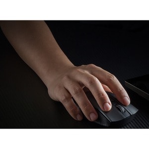 Asus ROG Strix Carry Gaming-Maus - Bluetooth/Radio-Frequenz - USB - Optisch - 6 Taste(n) - Schwarz - 1 - Kabellos - 2,40 G