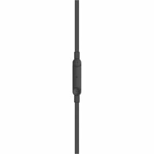 Belkin SOUNDFORM Wired Earbud Stereo Earset - Black - Binaural - In-ear - 121.9 cm Cable - USB Type C