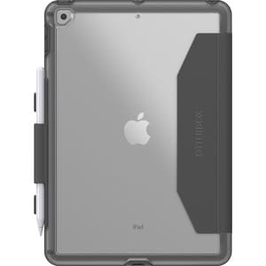 OtterBox UnlimitEd Case for Apple iPad (7th Generation) Tablet - Clear, Grey - Synthetic Rubber, Polycarbonate, Polyurethane