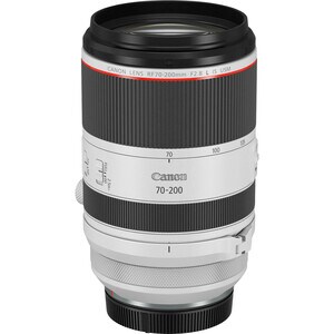 Canon - 70 mm to 200 mmf/2.8 - Telephoto Zoom Lens for Canon RF - Designed for Digital Camera - 77 mm Attachment - 0.23x M