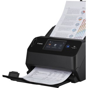 Canon imageFORMULA DR-S150 ADF Scanner - 600 dpi Optical - 24-bit Color - 8-bit Grayscale - 45 ppm (Mono) - 45 ppm (Color)