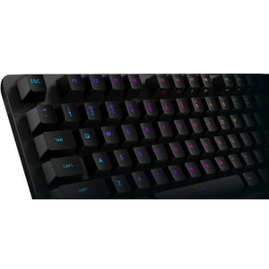 Logitech G512 Gaming Keyboard - Cable Connectivity - USB 2.0 Interface - Spanish - Carbon - Mechanical Keyswitch - Windows