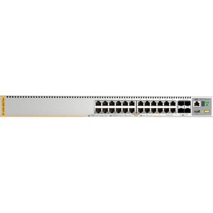 Allied Telesis x530 x530-28GTXm 24 Ports Manageable Layer 3 Switch - 3 Layer Supported - Modular - Optical Fiber, Twisted 