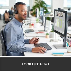 WEBCAM LOGITECH FULL HD 1080P C920S PRETO W