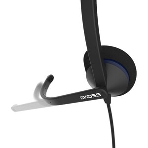 Koss CS195-USB Headsets & Gaming - Mono - USB - Wired - 20 Hz - 22 kHz - Over-the-head - Monaural - Supra-aural - 8 ft Cab
