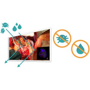 EIZO CuratOR EX5841 58" Class 4K UHD LCD Monitor - 16:9 - White - 57.5" Viewable - LED Backlight - 3840 x 2160 - 1.07 Bill