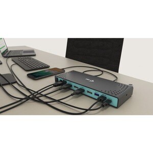 Docking station i-tec USB Tipo C per Notebook/Tablet/Smartphone - 65 W - 7 x Porte USB - 4 x USB 3.0 - USB di tipo C - Ret