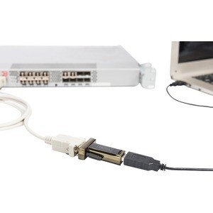 Digitus Data Transfer Adapter - 1 - 1 x Type A USB 2.0 USB Male - 1 x 9-pin DB-9 RS-232 Serial Male
