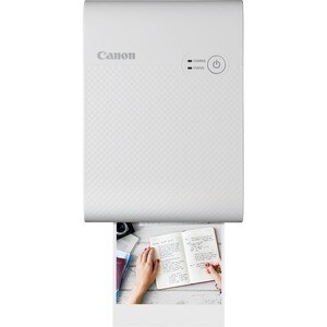 Canon SELPHY QX10 Dye Sublimation Printer - Colour - Photo Print - Portable - White - 43 Second Photo - Wireless LAN - USB