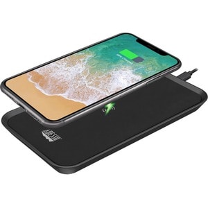 Adesso 10W Max Qi-Certified 3-Coil Wireless Charging Pad - 5 V DC, 9 V DC Input - Input connectors: USB - Overcharge Prote