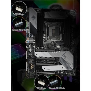 ASRock X299 Steel Legend Desktop Motherboard - Intel X299 Chipset - Socket R4 LGA-2066 - Intel Optane Memory Ready - ATX -