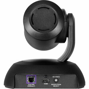 Vaddio RoboSHOT 12E HDBT Video Conferencing Camera - Black - USB 3.0 - TAA Compliant - 1920 x 1080 Video - Exmor R CMOS Se