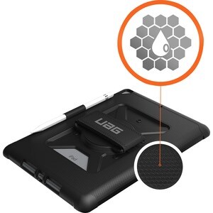 Urban Armor Gear Metropolis Carrying Case for 25.9 cm (10.2") Apple iPad Tablet - Black - Hand Strap - Bulk