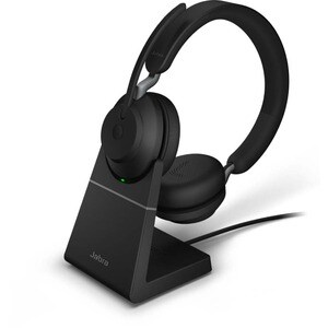 Jabra Evolve2 65 Kabellos Kopfbügel Stereo Headset - Schwarz - Binaural - Ohraufliegend - Bluetooth - Host-Schnittstelle: 