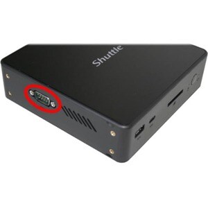 Desktop Computer Shuttle XPC nano NC1010BA - Intel Celeron 4205U 1,80 GHz Prozessor - 4 GB RAM DDR4 SDRAM - 64 GB SSD - Mi