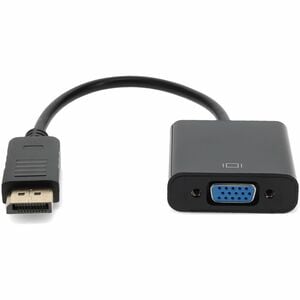 AddOn DisplayPort/VGA Video Cable - Cable for Video Device, Monitor - First End: 1 x DisplayPort Digital Audio/Video - Mal