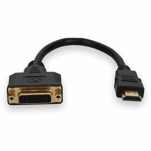 AddOn 20.32 cm DVI/HDMI Video Cable - Cable for Video Device - First End: HDMI Digital Audio/Video - Male - Second End: 25