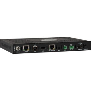 AMX DX-RX-4K60 DXLink 4K60 HDMI Receiver Module - 1 Output Device - 328 ft Range - 1 x Network (RJ-45) - 2 x USB - 1 x HDM