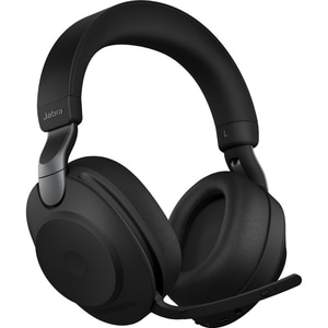 Jabra Evolve2 85 Wireless Over-the-head Stereo Headset - Black - Binaural - Supra-aural - Bluetooth