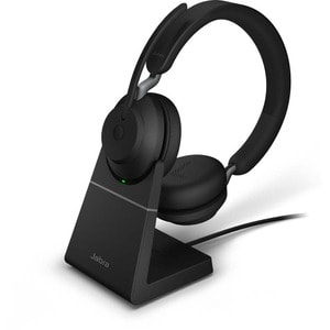 Jabra Evolve2 65 Headset - Stereo - USB Type A - Wireless - Bluetooth - Over-the-head - Binaural - Supra-aural - Black