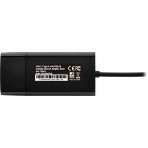 Tripp Lite series 2.5Gigabit Ethernet Adapter - USB 3.1 (Gen 1) Type A - 1 Port(s) - 1 - Twisted Pair - 2.5GBase-T - Porta