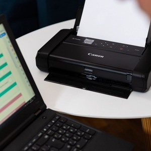 Canon PIXMA TR150 Portable Inkjet Printer - Colour - 4800 x 1200 dpi Print - Manual Duplex Print - 50 Sheets Input - Wirel