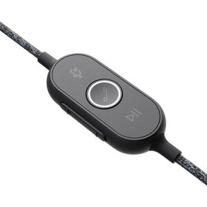 Logitech Zone Wired Over-the-head Stereo Headset - Binaural - Circumaural - 32 Ohm - 20 Hz to 16 kHz - 190 cm Cable - Uni-