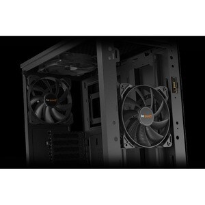 be quiet! Pure Base 500 BGW37 Computergehäuse - ATX, Micro ATX, Mini ITX Motherboard Supported - Gehärtetes Glas, Acrylnit