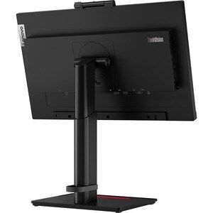 Lenovo ThinkVision T22v-20 22" Class Webcam Full HD LCD Monitor - 16:9 - Raven Black - 21.5" Viewable - In-plane Switching