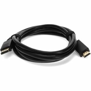 AddOn 1.83 m DisplayPort/HDMI A/V Cable - 1 - Cable for Graphics Card, Audio/Video Device - First End: 1 x 20-pin DisplayP