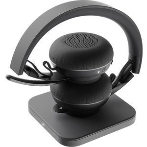 Logitech Zone Wireless Kabellos Kopfbügel Stereo Headset - Binaural - Ohrumschließend - 30 Hz bis 13 kHz Frequenzgang - 30