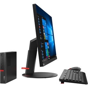 Lenovo ThinkCentre M920q 10T1S01708 Desktop Computer - Intel Core i5 9th Gen i5-9600T - vPro Technology - 8 GB - 128 GB SS