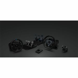 Logitech G TRUEFORCE G923 Gaming-Steuerrad/-pedal - USB - PlayStation, PlayStation 5, PC, PlayStation 4 - Schwarz