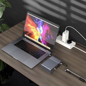 HyperDrive Gen2 18-in-1 USB-C Hub - for Notebook/Tablet PC - 100 W - USB Type C - 2 x USB 2.0 - 3 x USB 3.0 - USB Type-C -