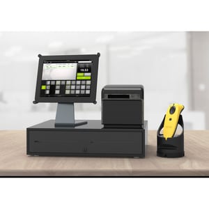 Socket Mobile SocketScan S740 Handheld Barcode Scanner - Wireless Connectivity - Yellow - 495.30 mm Scan Distance - 1D, 2D