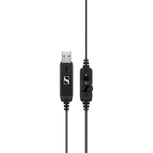 EPOS | SENNHEISER PC 8 USB Headset - Stereo - USB Type A - Wired - 32 Ohm - 42 Hz - 17 kHz - On-ear - Binaural - Supra-aur