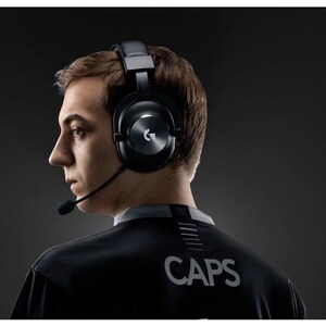 Logitech Kabellos Kopfbügel Stereo Gaming Headset - Schwarz - Binaural - Ohrumschließend - 20 Hz bis 20 kHz Frequenzgang -