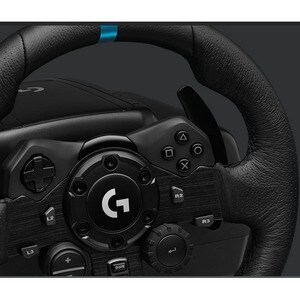 Logitech G G923 Volante para jogos - Cabo - USB - PC, PlayStation 5 - Preto