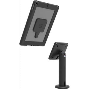 Compulocks Universal Tablet Magnetic Counter Stand with Cable Lock Black - Universal Mounting Options, Snap on\off for Ful