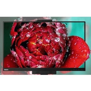 Lenovo ThinkCentre TIO27 27 Zoll Class Webcam WQHD LCD-Monitor - 16:9 Format - Schwarz - 68,6 cm (27 Zoll) Viewable - IPS-