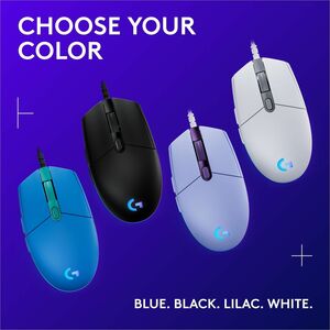 G203 LIGHTSYNC GAMING MOUSE - WHITE