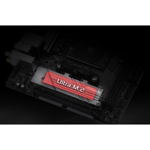 Carte Mère ASRock A520M-ITX/ac - AMD A520 Chipset - Socket AM4 - Mini ITX - 64 Go DDR4 SDRAM RAM maximale - DIMM, UDIMM - 