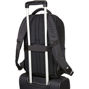 Sacoche de transport Case Logic - Sac à dos Style pour 30,5 cm (12") à 39,6 cm (15,6") Ordinateur Portable - Noir - Polyes