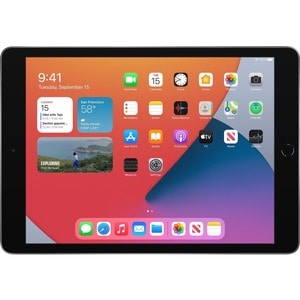 Apple iPad (8th Generation) Tablet - 25.9 cm (10.2") - Apple A12 Bionic - 3 GB - 128 GB Storage - iPadOS 14 - 4G - Space G